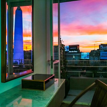 Penthouse Frente Al Obelisco Con Terraza Apartment Buenos Aires Bagian luar foto