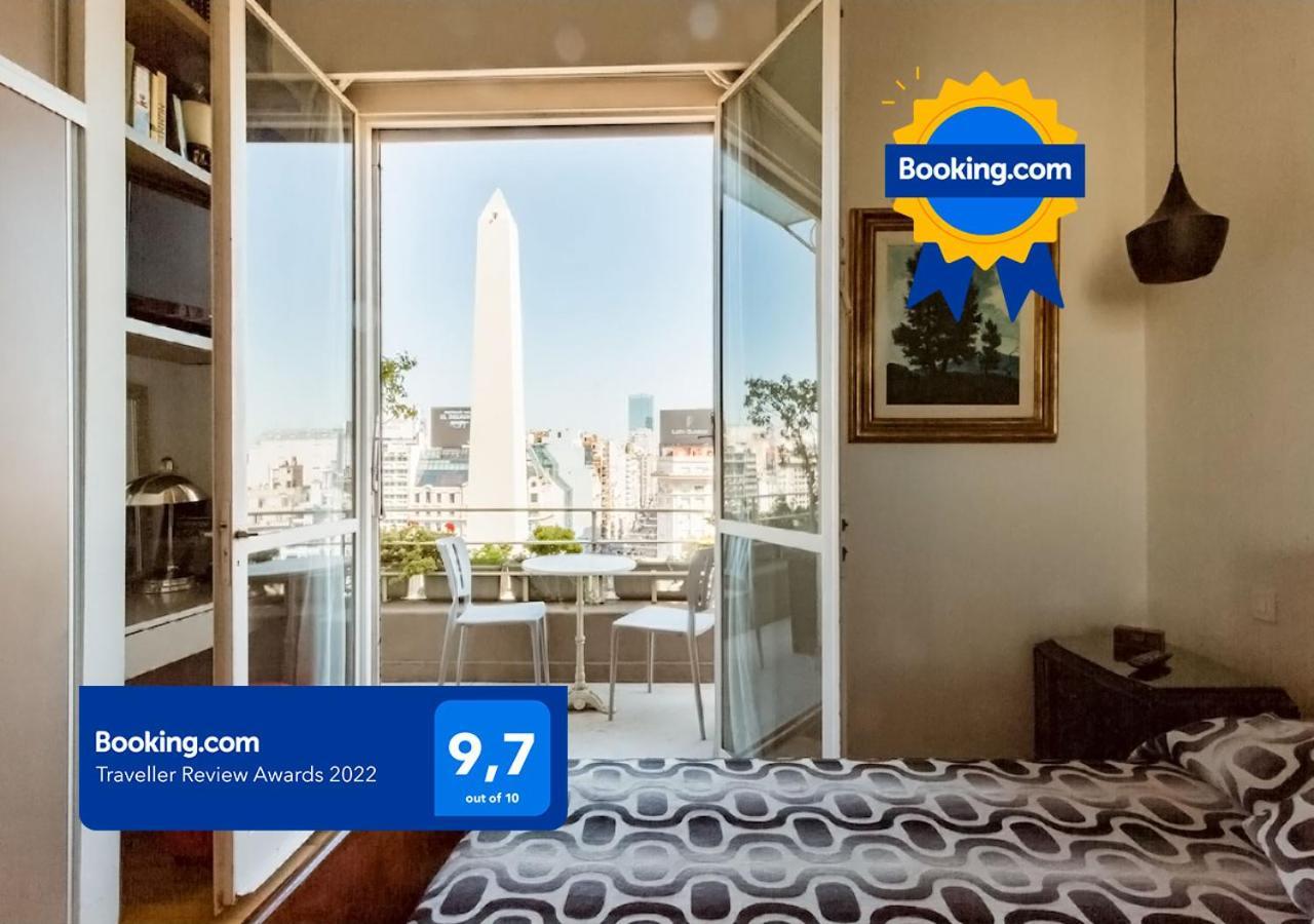 Penthouse Frente Al Obelisco Con Terraza Apartment Buenos Aires Bagian luar foto
