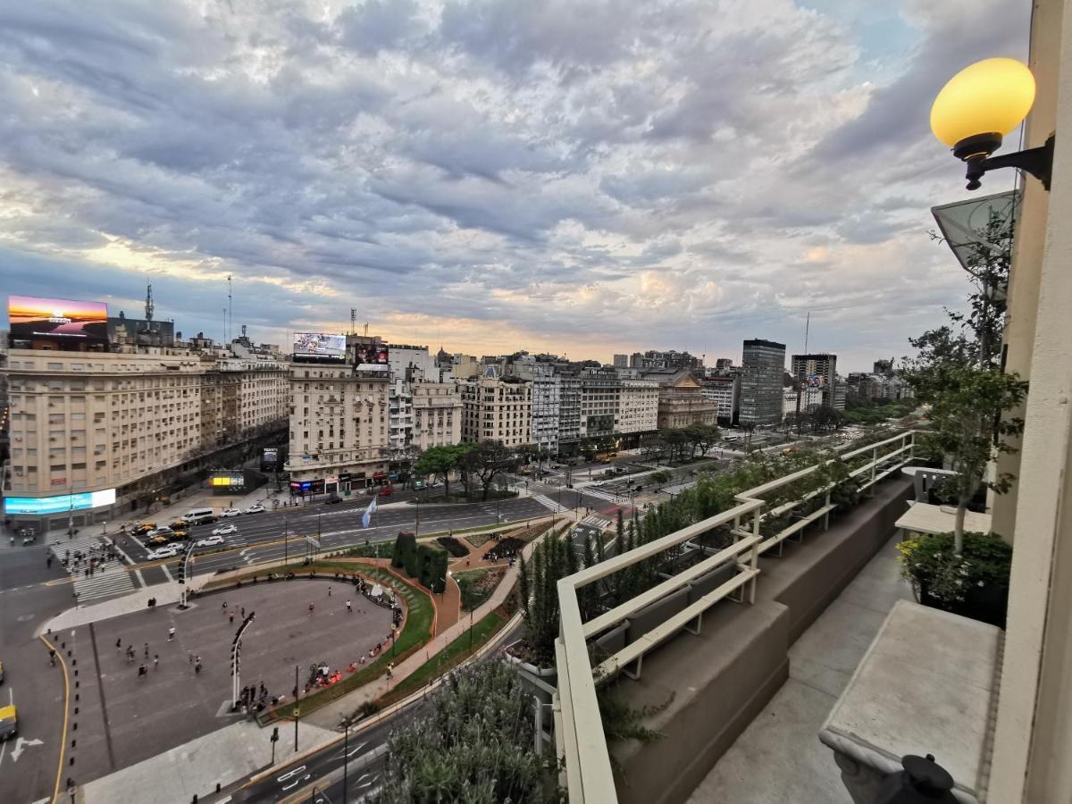 Penthouse Frente Al Obelisco Con Terraza Apartment Buenos Aires Bagian luar foto
