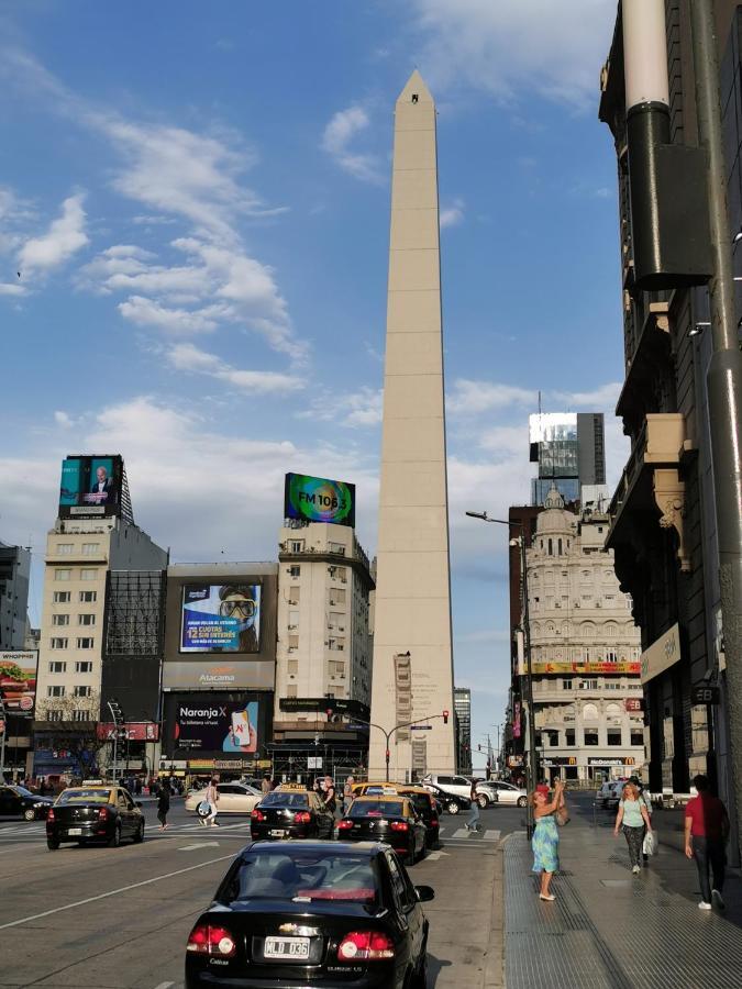 Penthouse Frente Al Obelisco Con Terraza Apartment Buenos Aires Bagian luar foto
