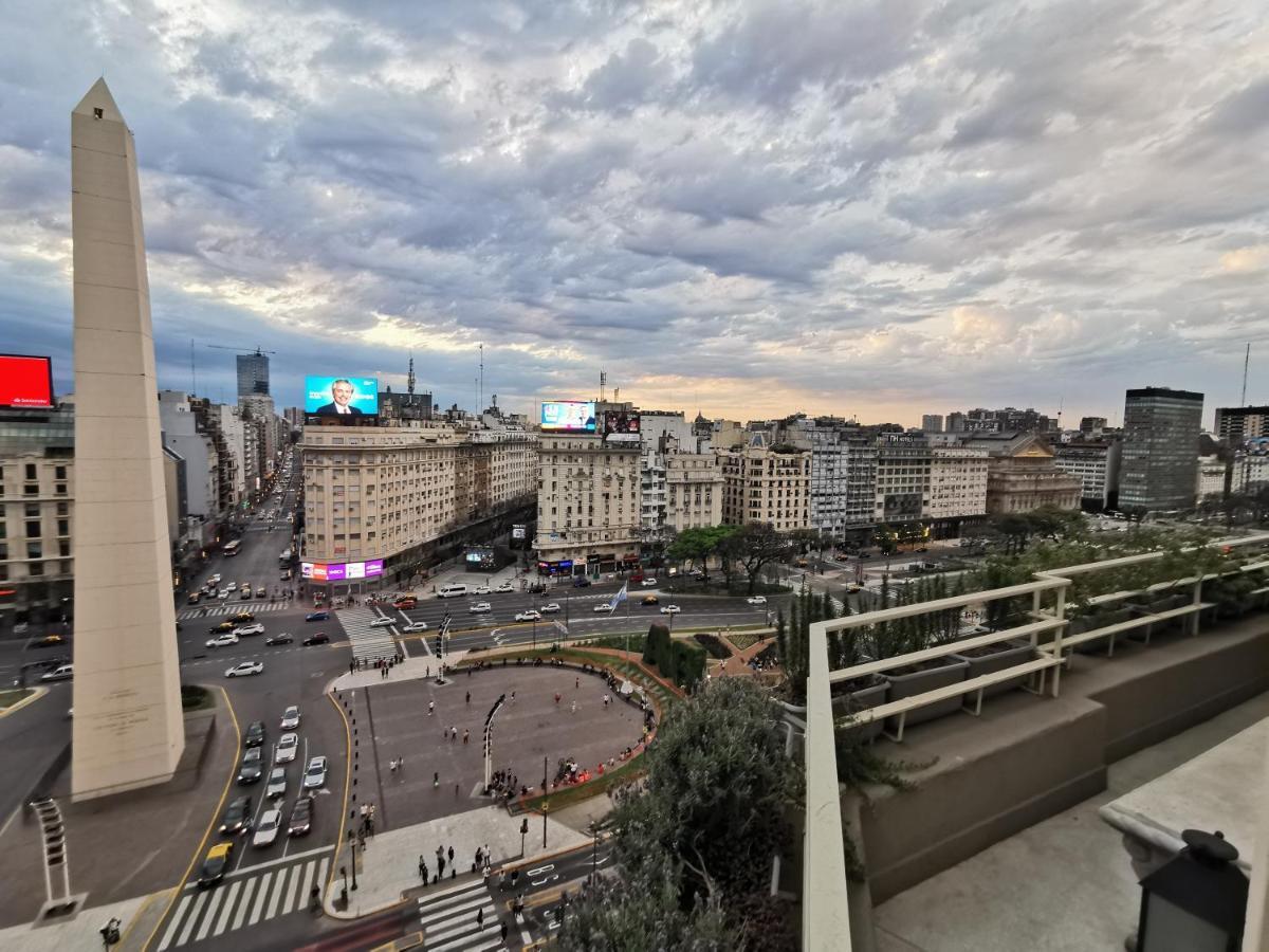 Penthouse Frente Al Obelisco Con Terraza Apartment Buenos Aires Bagian luar foto